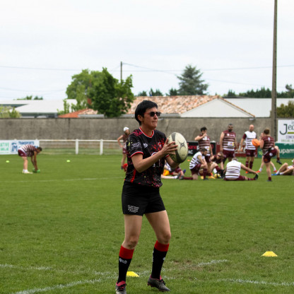 Finale départementale de rugby à 5 à Gaillac